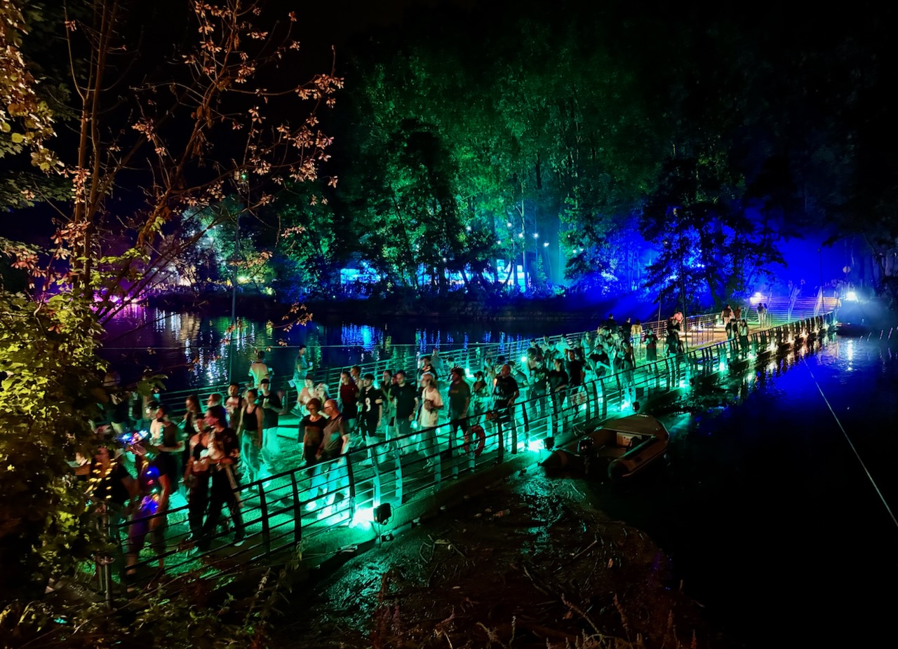 2 ponts flottants records pour le Festival du Cabaret Vert